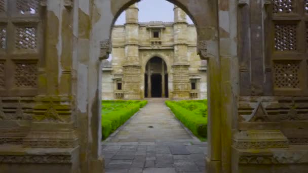 Heritage Jami Masjid Also Known Jama Mosque Champaner Gujarat State — Video