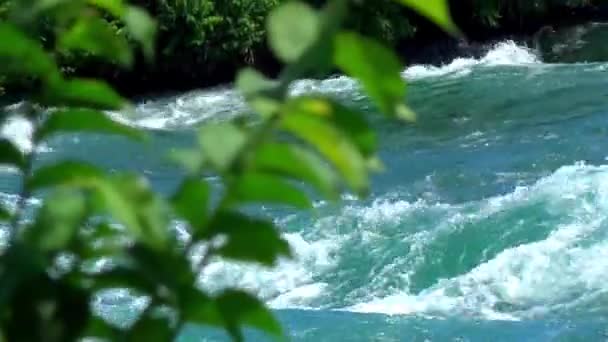 Closeup Rapids Niagara — стоковое видео