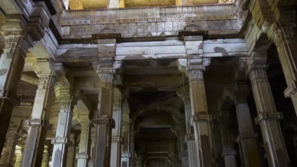 Heritage Jami Masjid Also Known Jama Mosque Champaner Gujarat State — стоковое видео