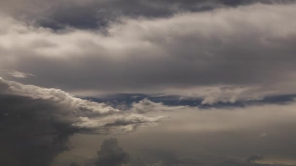 Timelapse Typical Afternoon Cloudscape Tropical South East Asia Dramatic Clouds — Wideo stockowe