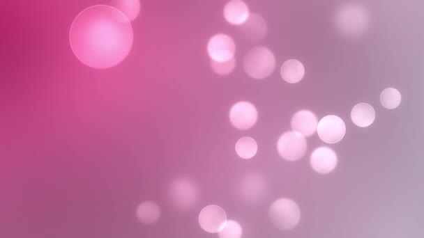 Particles Animated Looping Pink Background — Wideo stockowe