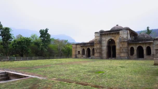 Nagina Mosque Also Known Nagina Masjid Champaner Gujarat — Stok Video