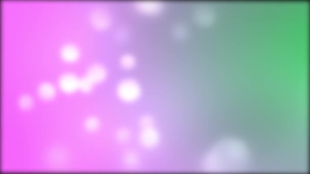 Particles Animated Looping Pink Green Background — Video Stock