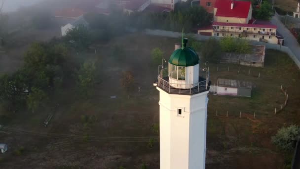 Beautiful Lighthouse Seashore — Stok video