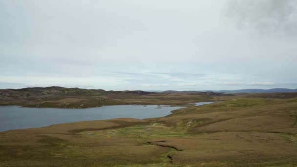 Still Shot Beautiful Landscape Shetland Isles — Stock videók