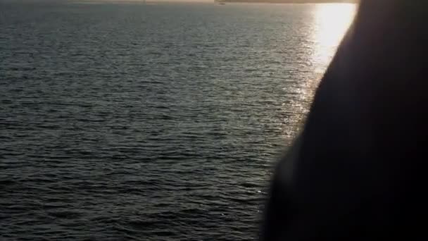 Ocean Spokojny Jachty Oglądanie Fal — Wideo stockowe