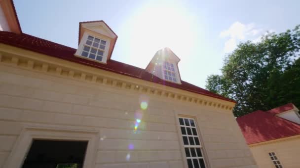 View Front Windows Mansion Mount Vernon Also Known Historic George — Video