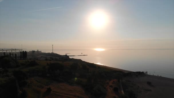 Beautiful Morning Beach — Video Stock