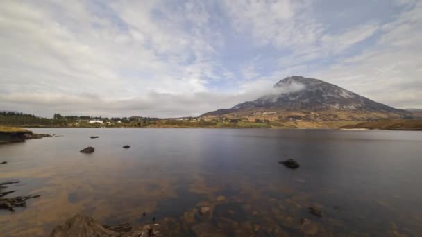 Time Lapse Errigal Mountain County Donegal Ireland — Vídeos de Stock