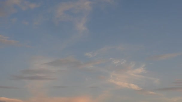 Dramatic Scene Clouds Time Lapse — Αρχείο Βίντεο