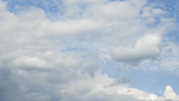 Escena Dramática Nubes Lapso Tiempo — Vídeos de Stock
