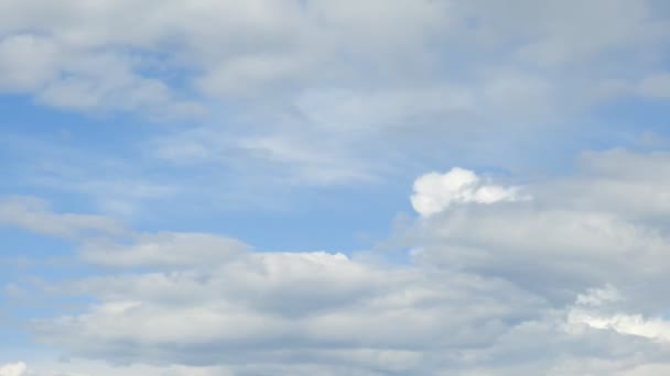 Clouds Time Lapse Beautiful Blue Sky Clouds — Vídeo de Stock