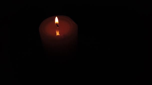 Zooming Hope Light Candle Faith — Wideo stockowe