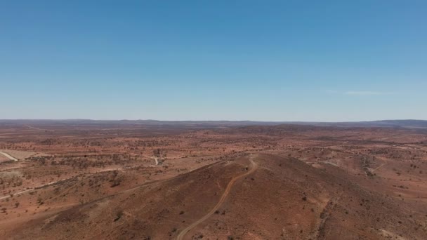 Wild Open Spaces Australian Outback — Vídeos de Stock