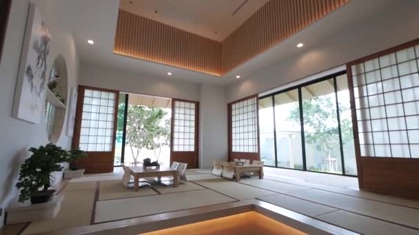 Modern Japanese Style Cafe Decoration — Video