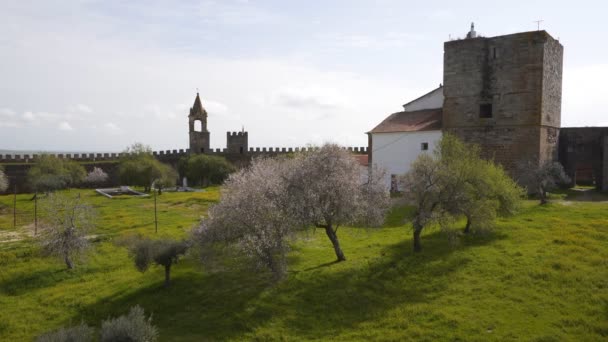 Mourao Castle Alentejo Portugal — Stock Video