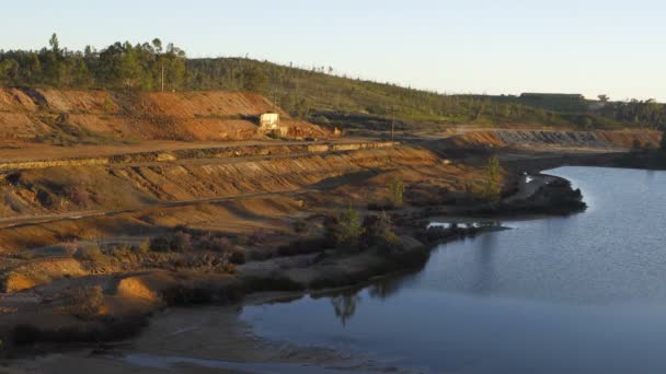 Minas Abandonadas Mina São Domingos Alentejo Portugal — Vídeo de Stock