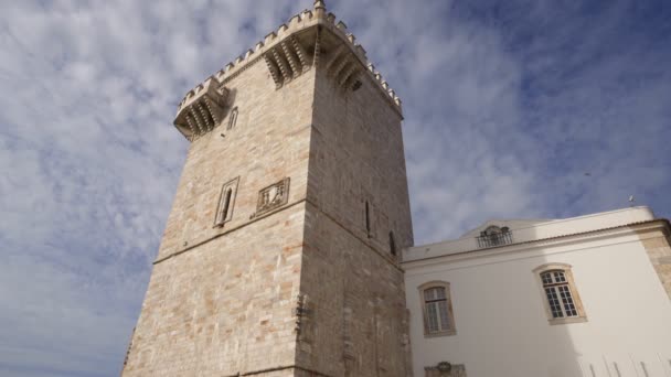 Estremoz Slott Alentejo Portugal — Stockvideo