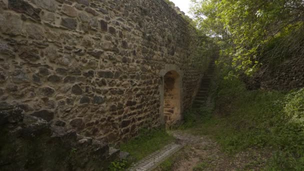 Κάστρο Της Πόλης Evoramonte Στο Alentejo Πορτογαλία — Αρχείο Βίντεο