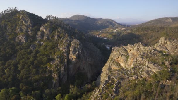 Paisaje Casal Sao Simao Portugal — Vídeo de stock