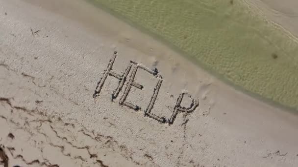 Help Written Sand Spinning Clockwise — 비디오