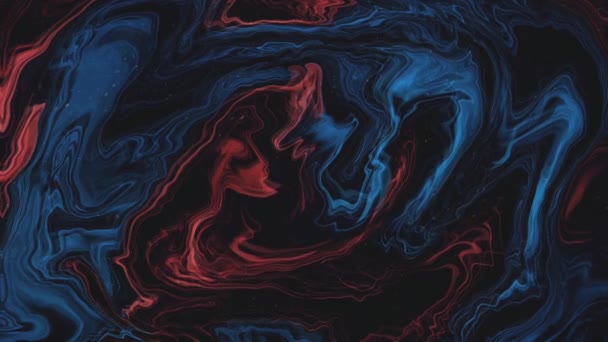 Digital Artwork Which Animated Flow — Video Stock