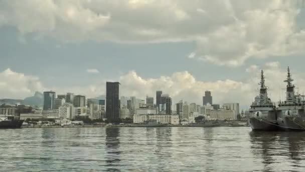 Time Lapse Rio Janeiro Downtown Brazil — Stockvideo