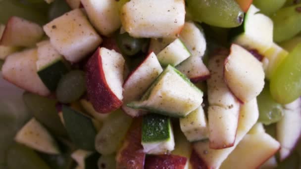 Fruits Salad Bowl — Vídeos de Stock