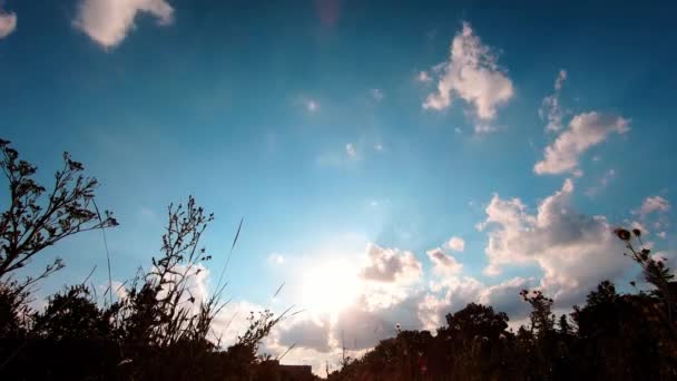 Beautiful Landscape Sunshine Time Lapse — Stockvideo