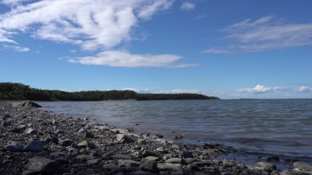 Beautiful Blue Sky You Can Admire Sea Shore You Can — Stock Video