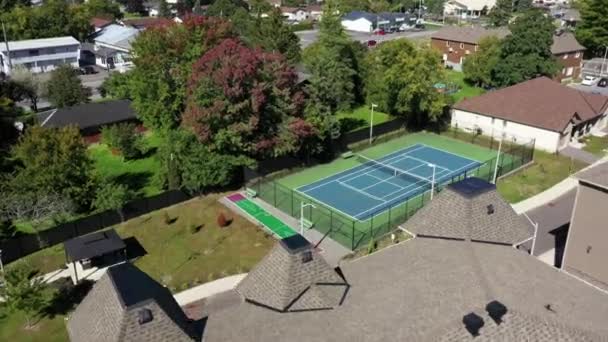 Tennis Court Condo Project Low Flight Roof Reveal — Video