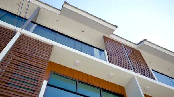 Modern Contemporary Home Exterior Design — Stockvideo