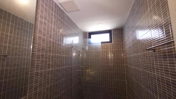 Beautiful Bathroom Decoration Idea Shower Box — Wideo stockowe