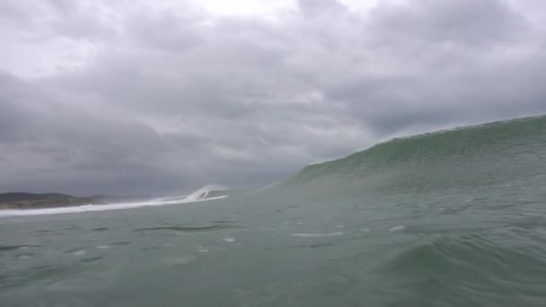 Perfect Enoty Wave Portugal — Stockvideo