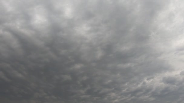 Real Time Shot Heavy Rain Clouds Static Low Angle — 图库视频影像