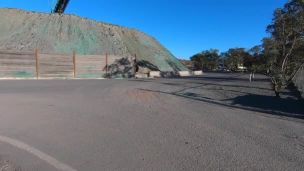 Huge Pile Dirt Mining — Stok video