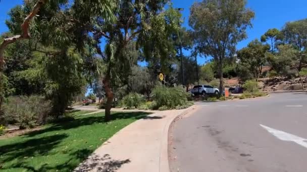Walking Path Hospital Broken Hill — Stock video