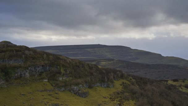 Time Lapse Rural Agricultural Nature Landscape Day Ireland — Video