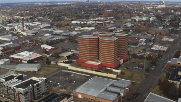 Oklahoma County Detention Center Aerial — Stock videók