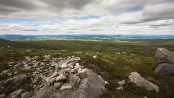 Time Lapse Cuilcagh Boardwalk Trail Known Stairway Heaven Walk County — 비디오
