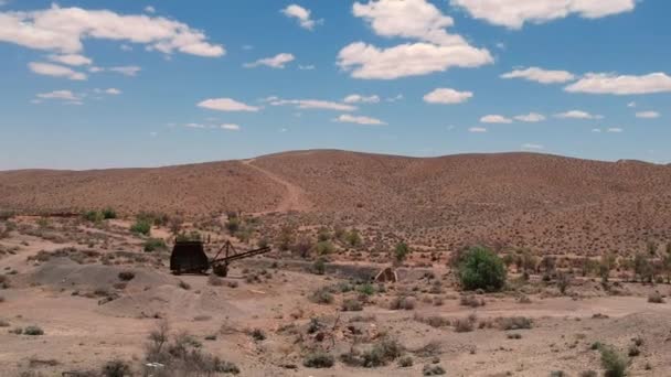 Desert Outback Silverton New South Wales — стокове відео