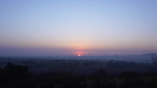 Hermoso Amanecer Cholula Populla — Vídeo de stock