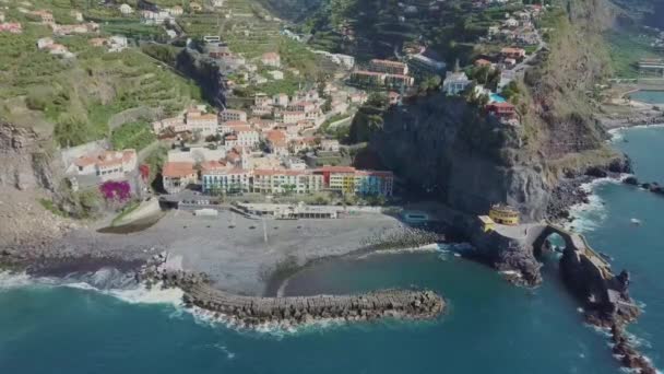 Ponta Sol Madeira Daytime — Stok video
