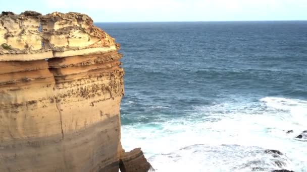 Loch Ard Gorge Apoštolské Pobřeží Great Ocean Road Hinterland Port — Stock video