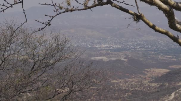 Collina Montagna San Jeronimo Xayacatlan Puebla Messico — Video Stock