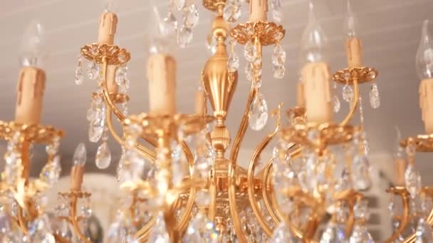 Rotating Ascending Close Candelabra Crystal Chandelier — Video