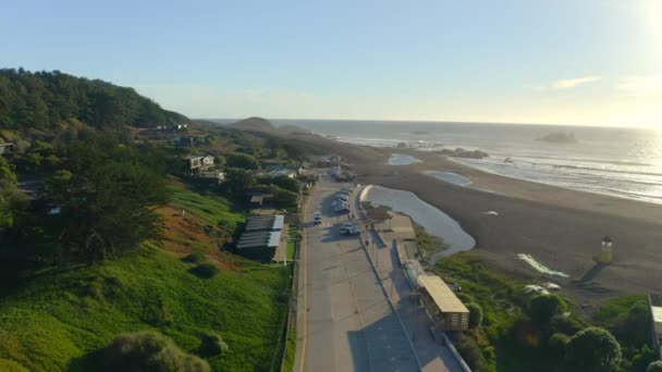 Matanzas Beach Comuna Navidad Sexta Region Chile Santiago Puertecillo Topocalma — Stock videók