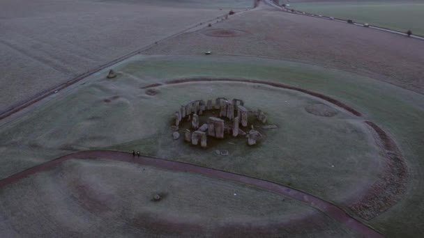 Stonehenge Sunrise Rotate Clip — Vídeo de Stock