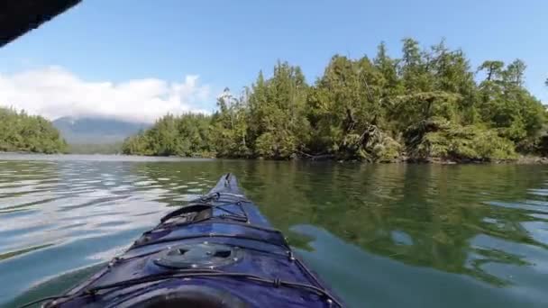 Calm Waters Jarvis Island Broken Group Islands — Wideo stockowe