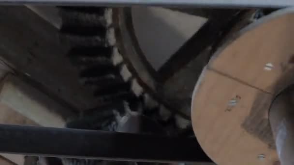 Gears Rotating Windmill — Αρχείο Βίντεο